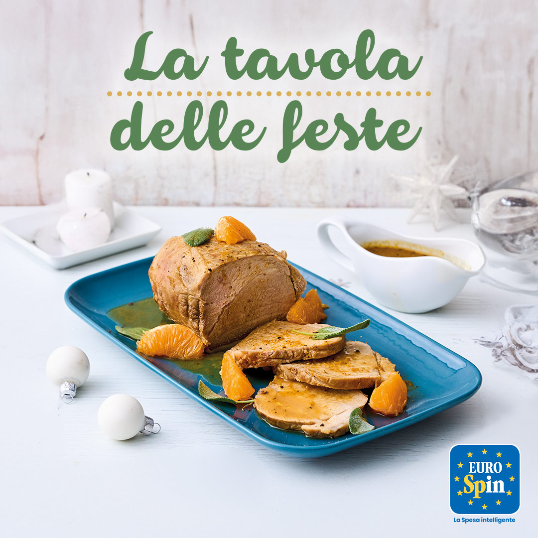 Arrosto di vitello alle clementine e salvia