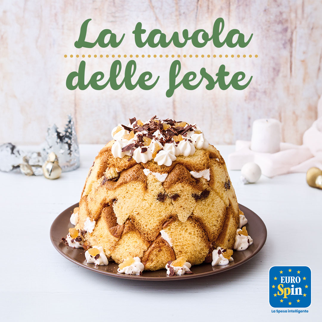 Zuccotto di pandoro con crema di ricotta e confettura di pere